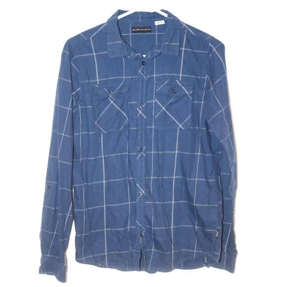 2/$40 🏷 Silver Jeans Teen Dress Shirt - Picture 1 of 7